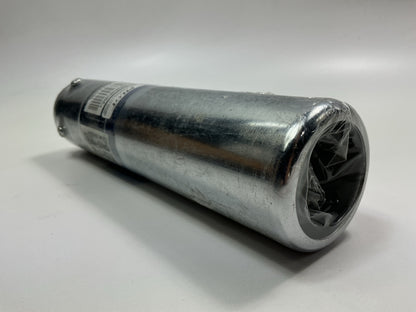 Pilot PMZ022 Chrome Plated Exhaust Tip, 2-1/8'' Inlet Diameter, 9'' Long