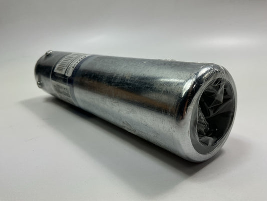 Pilot PMZ022 Chrome Plated Exhaust Tip, 2-1/8'' Inlet Diameter, 9'' Long