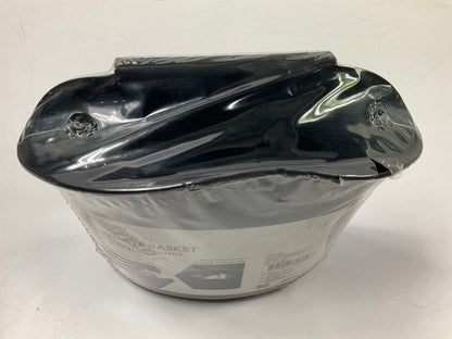 Pilot PR201SH Black Portable Waste Trash Basket