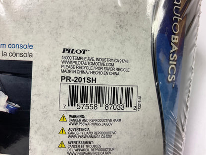 Pilot PR201SH Black Portable Waste Trash Basket
