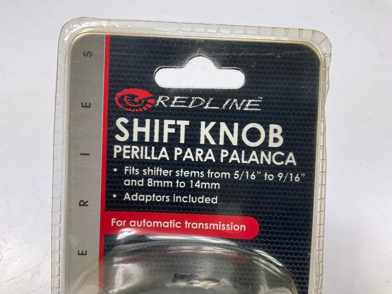 Pilot RLX-1202ER Auto Transmission Shift Knob For 5/16''-9/16'' Stem, W/ Adapters