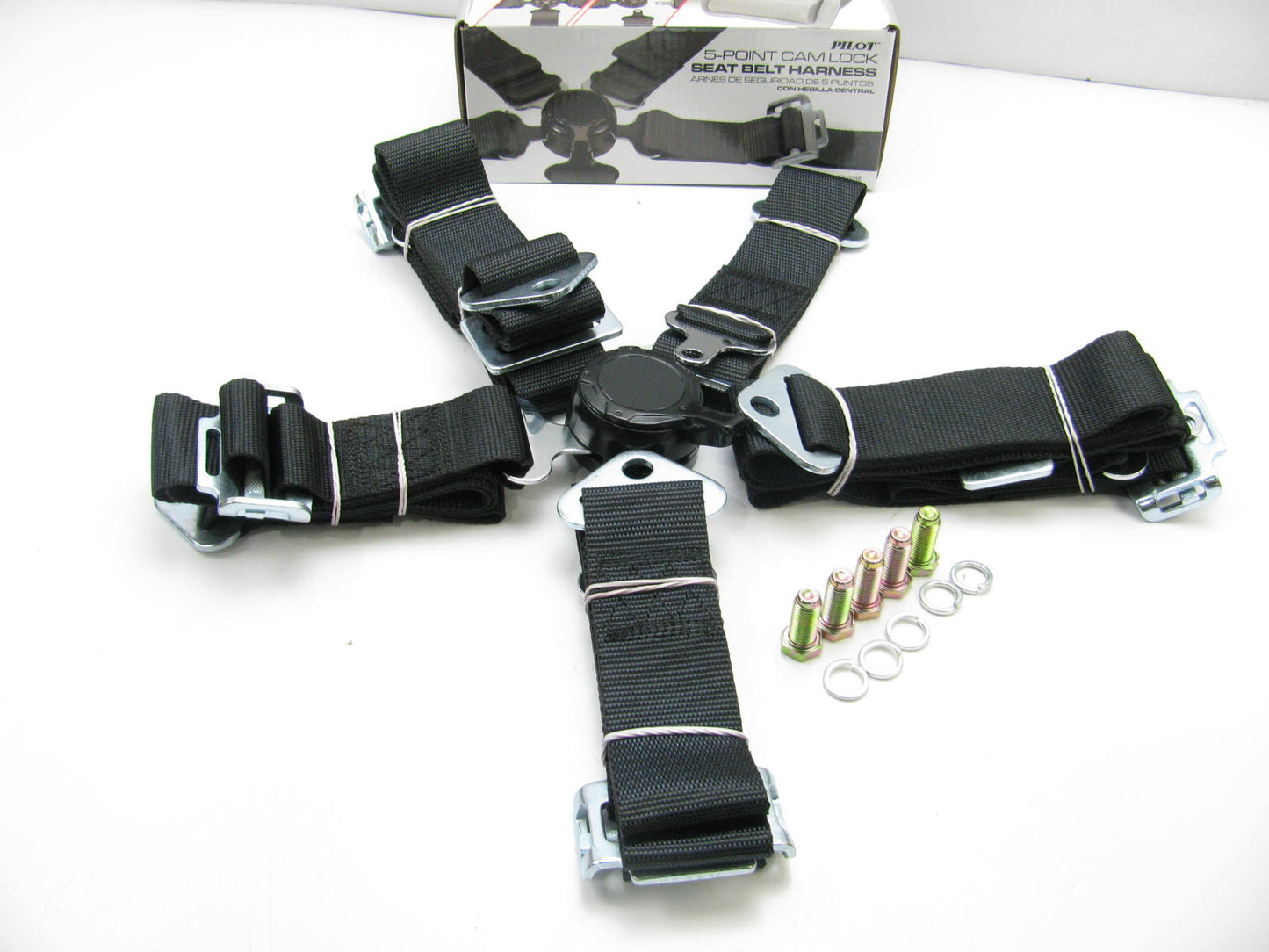 Pilot SB008E OFF-ROAD Universal 2'' Wide Racing 5-point Safety Harness Belt Strap