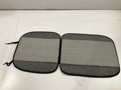 (2) Pilot SC274G - Black & Gray Soft Universal Seat Cushions