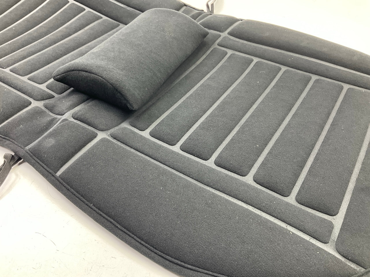 (2) Pilot Automotive SC-275E Universal Black Seat Cushions With Lumbar Support