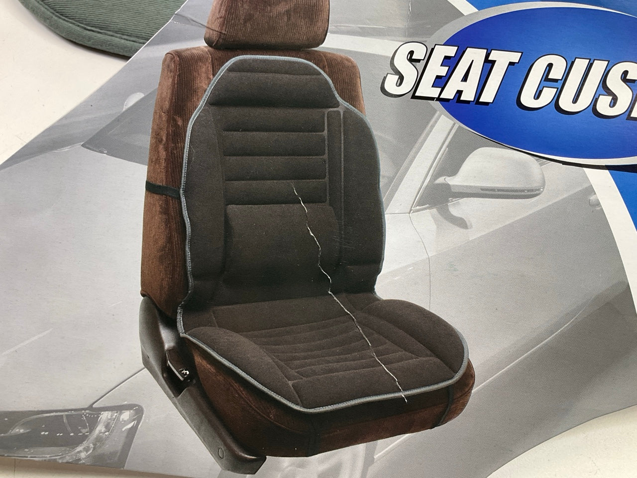 (2) Pilot SC-275G Gray Seat Cushions With Lumbar Support