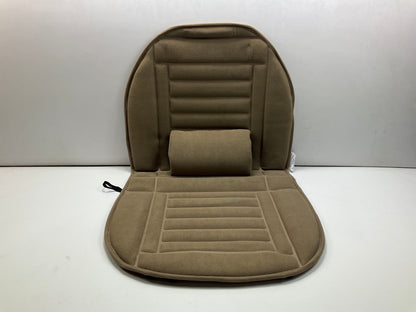 (2) Pilot SC-275T Terry Cloth Tan Seat Cushion With Lumbar Support, 1 PC