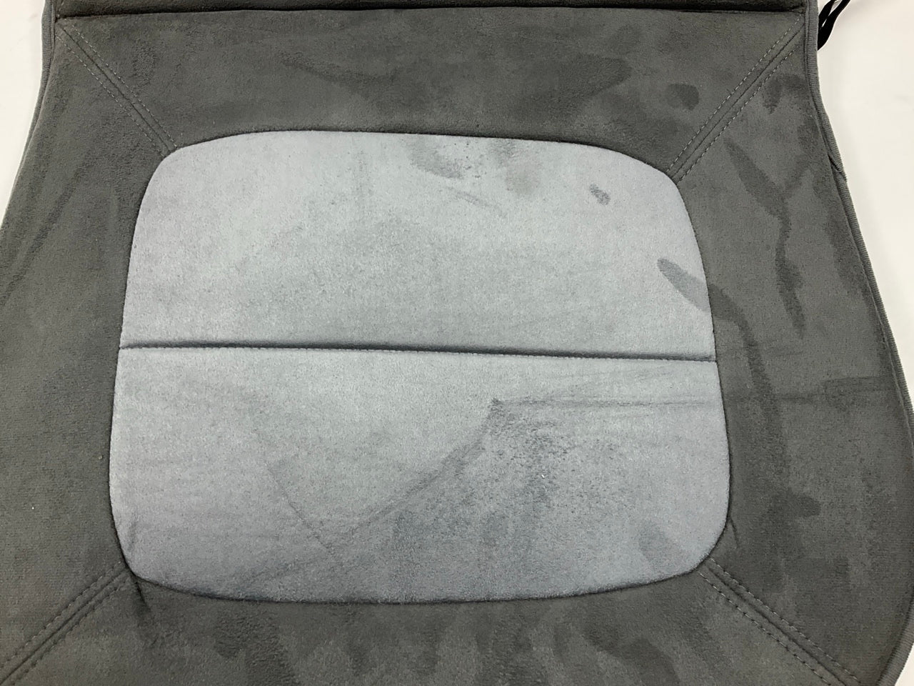 (2) Pilot SC-276G Universal Gray Soft Seat Cushion Covers For Bucket Seats