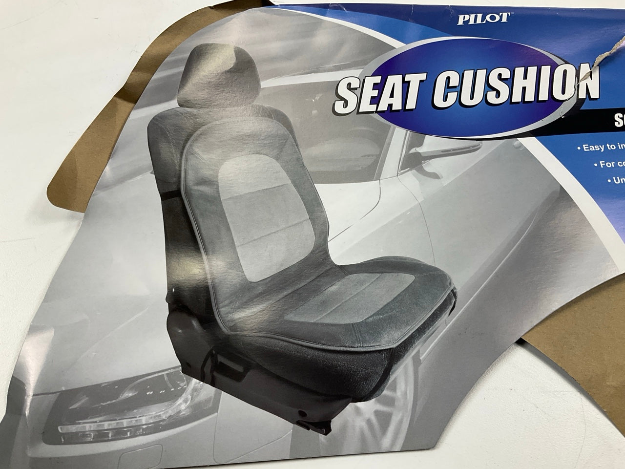 (2) Pilot SC-276G Universal Gray Soft Seat Cushion