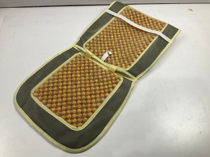 PILOT SC-277T Velvet Bead Seat Cushion, Tan