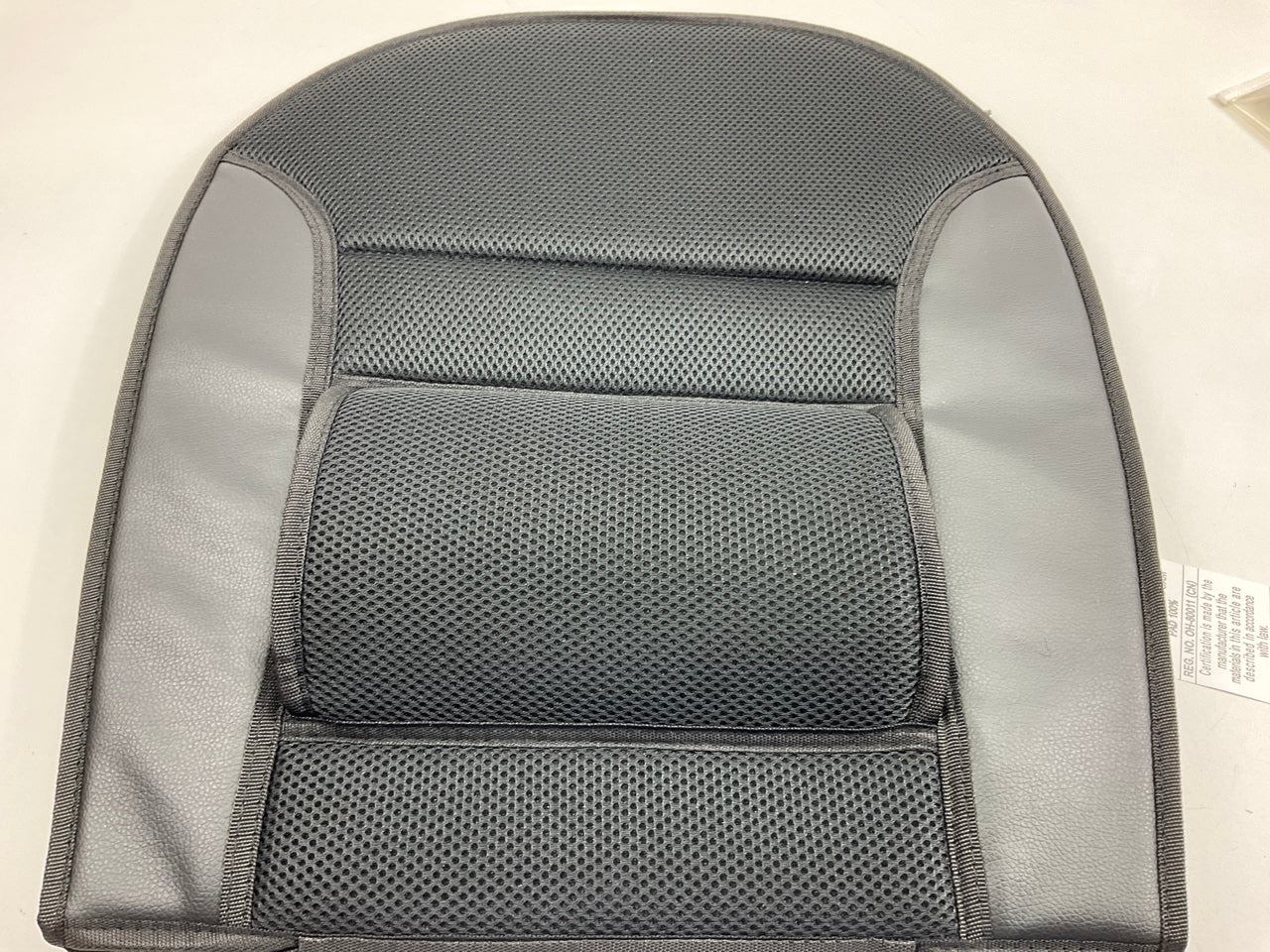 Pilot SC-278E UNIVERSAL Sport Mesh W/ Lumbar Support Seat Cushion BLACK