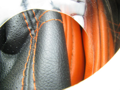 Pilot SC-306N Seat Cover Sport Synthetic Leather Kit, Orange, 5 PC
