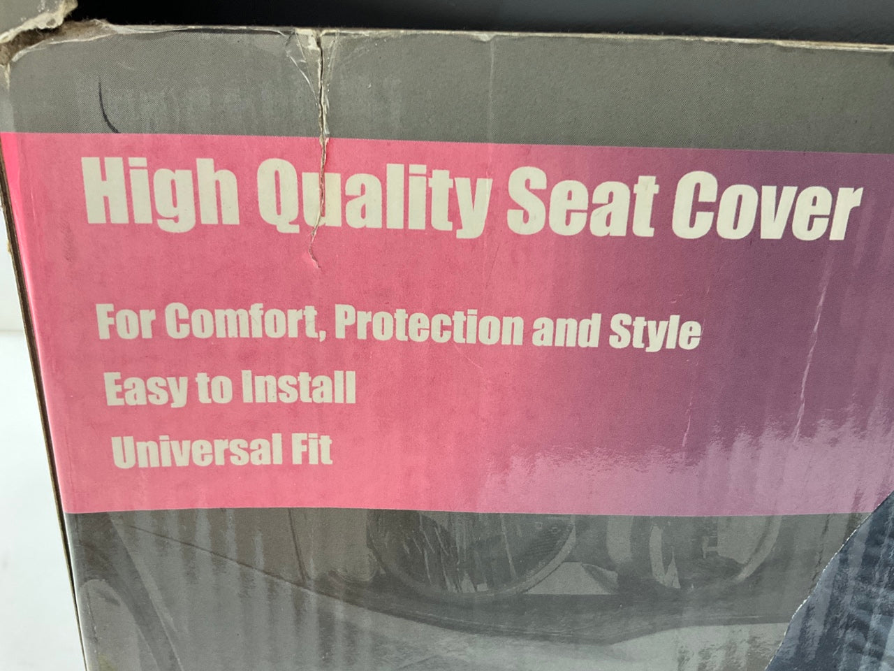 Pilot SC-309G High Quality Seat Cover Black & Grey
