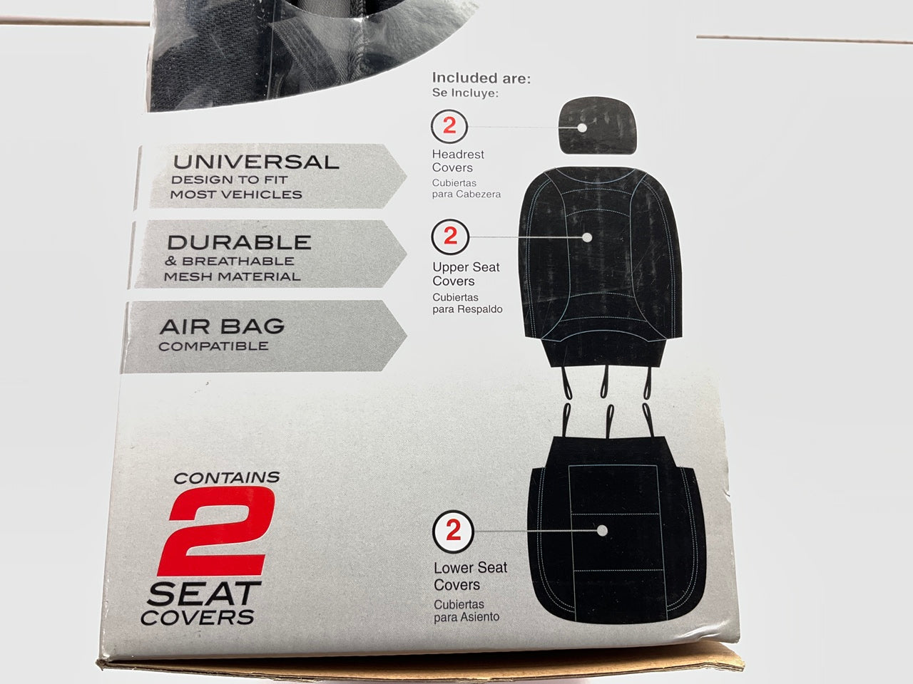 Pilot Automotive SC-435E Rallye Sport Front Seat Covers (PAIR)