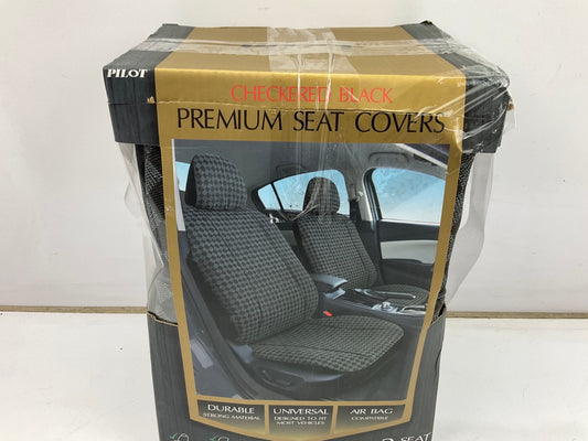 Pilot SC-474 - Universal Bucket Seat Covers, Gray - 2 PCS