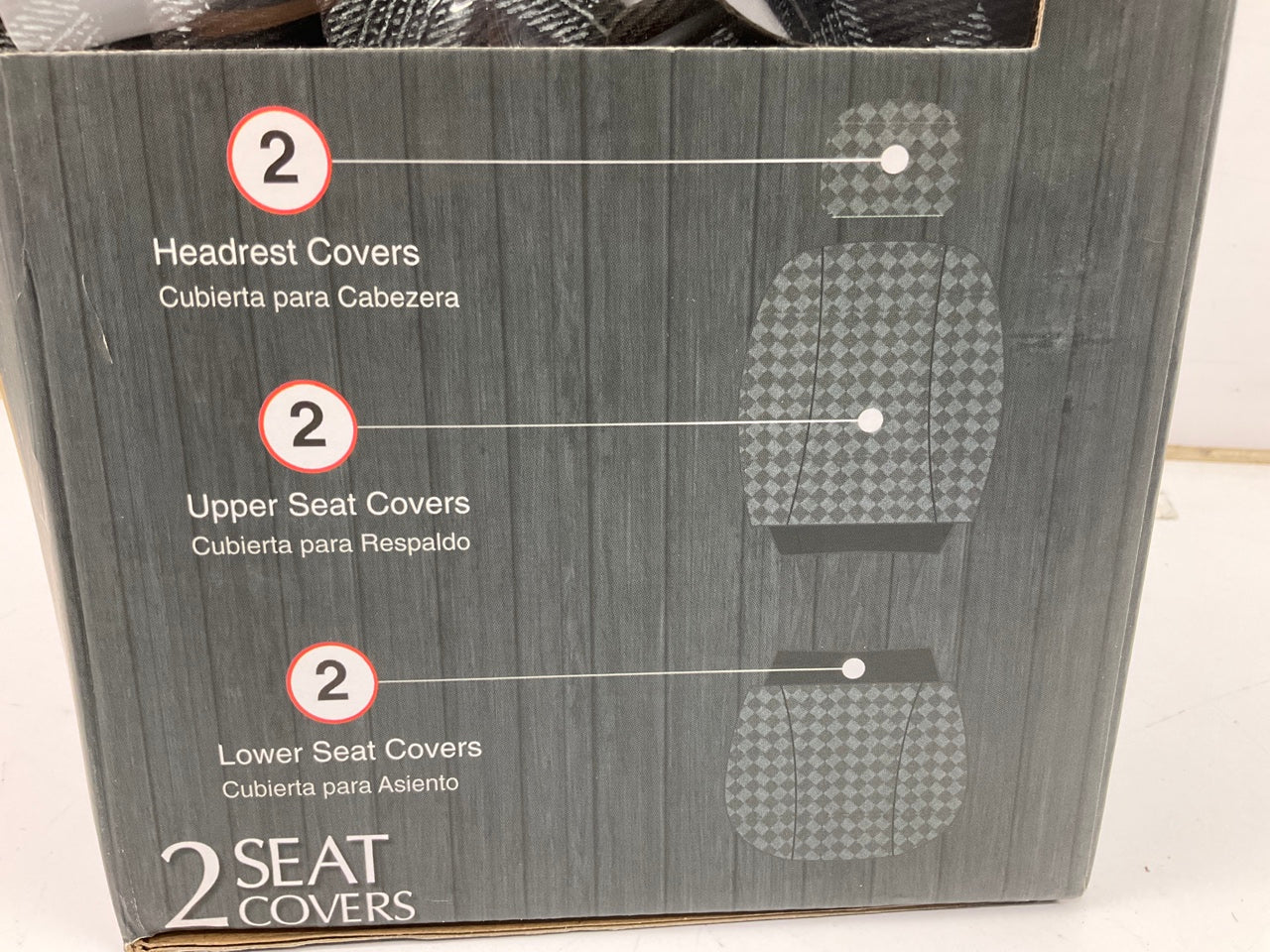 Pilot SC-474 - Universal Bucket Seat Covers, Gray - 2 PCS