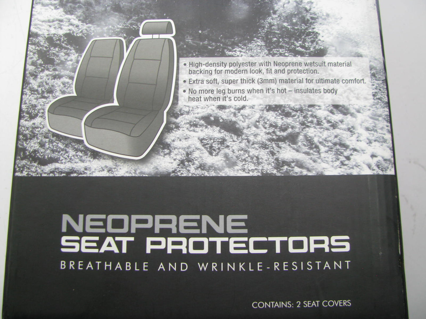 Pilot SC-486 2 PIECE Universal Neoprene Gray Seat Covers