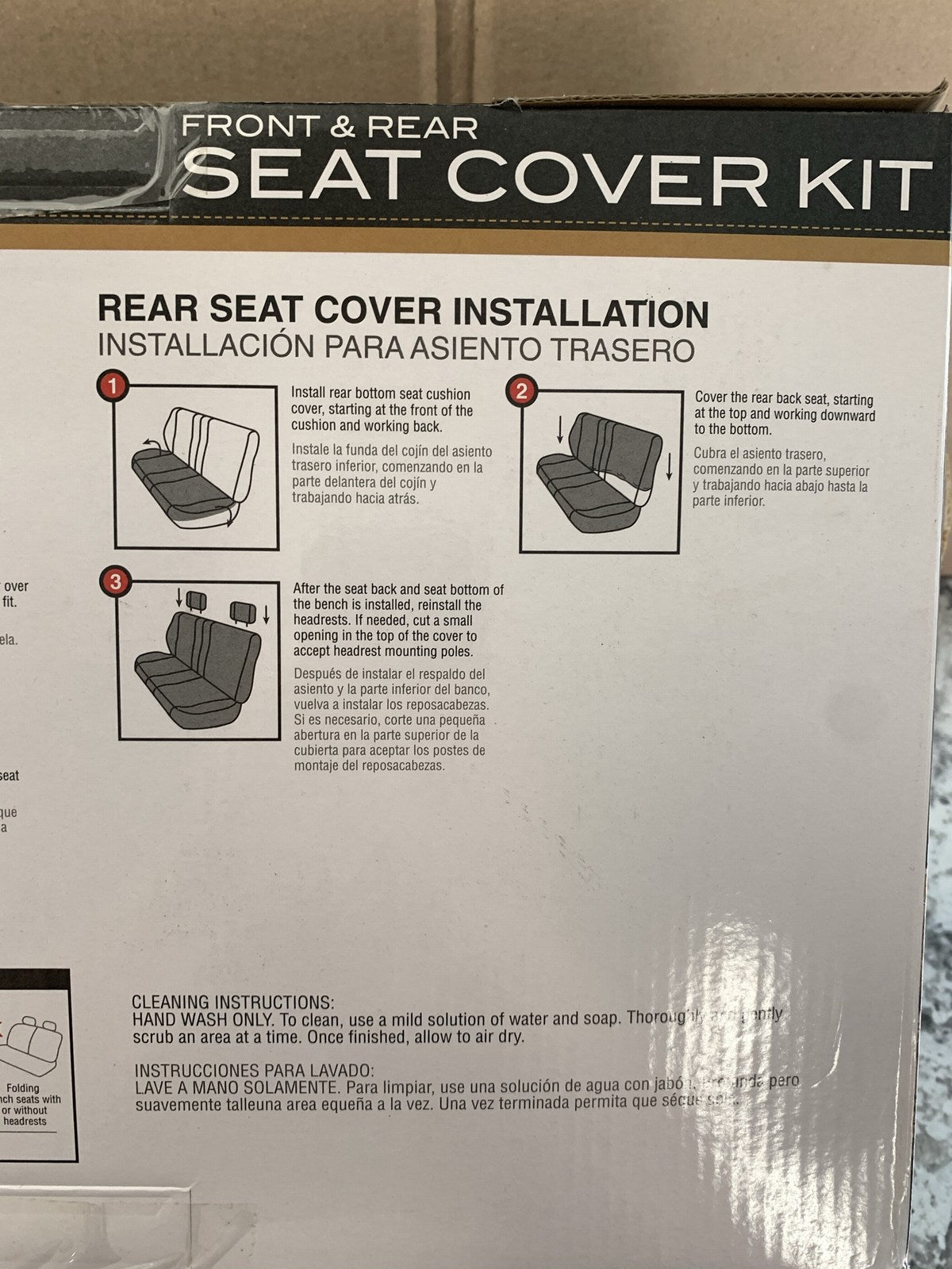 Pilot SC-5025E Black Camo Mesh Truck Van Seat Cover Front Seats And Rear Bench