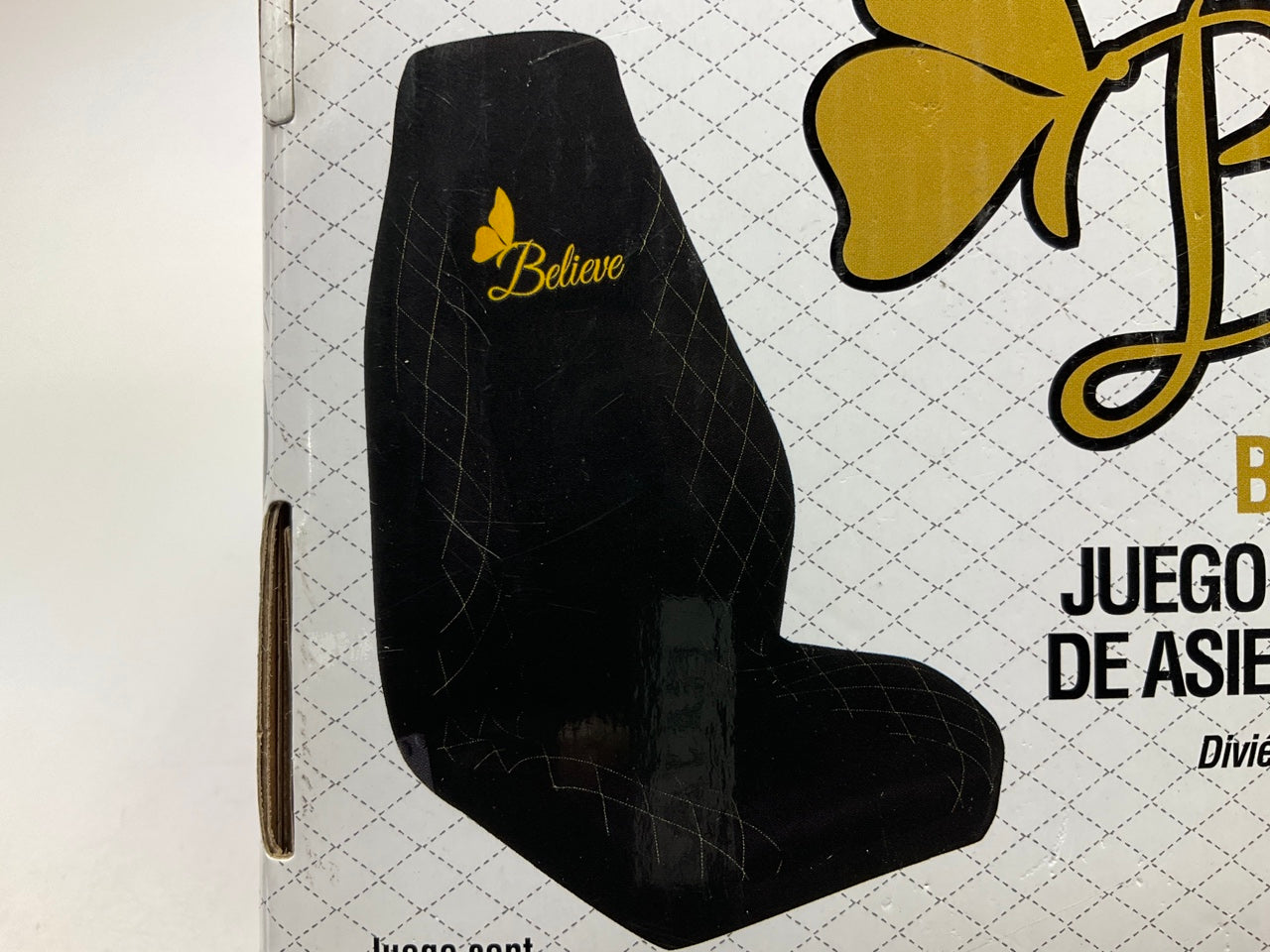 Pilot SC-604 Believe Seat Cover Combo Kit, (2) Front, (1) Rear Bench
