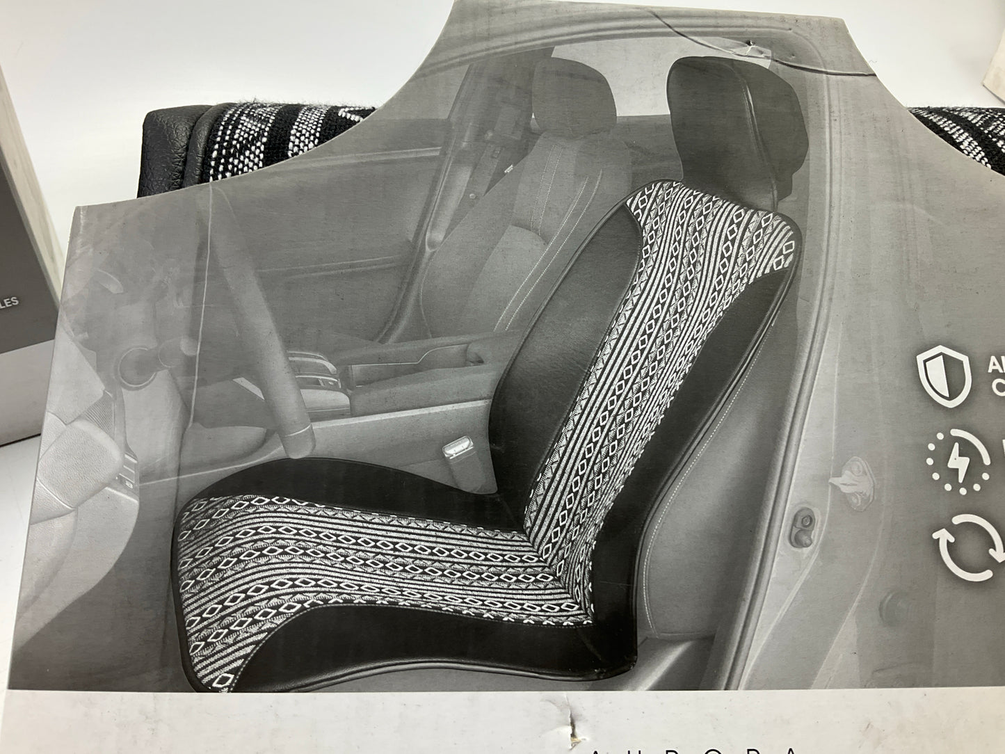 Pilot SC-647 Sideless Premium Seat Cover, Pair