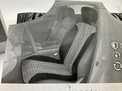 Pilot SC-647 Sideless Premium Seat Cover, Pair