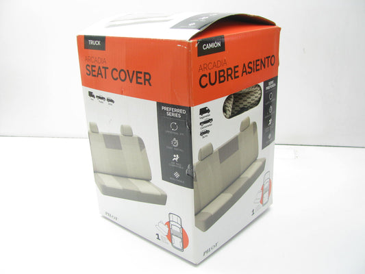 Pilot SC-664 Arcadia Truck Seat Cover, For Seat With/ Without 2 Headrests, Beige