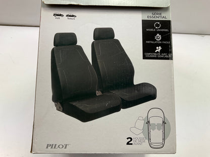 Pilot SC-681 Dallas Black Low Back Seat Covers, Does 2 Seats