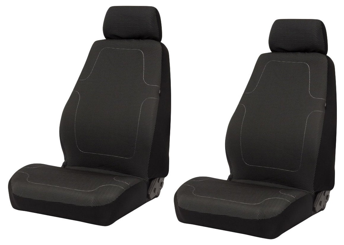 Pilot SC-681 Dallas Black Low Back Seat Covers, Does 2 Seats