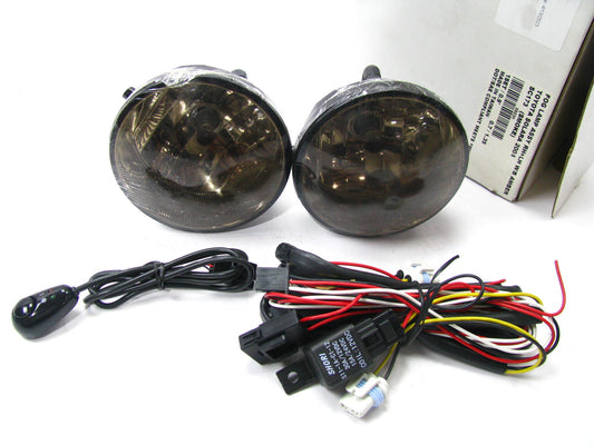 PILOT SC173 SMOKED LENS Fog Light Fog Lamps Kit W/ Switch, Wiring & Relay