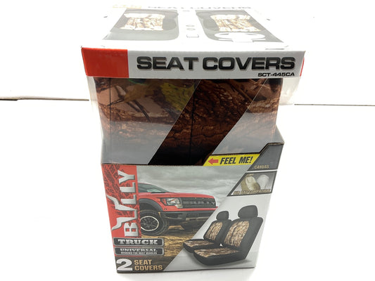 Pilot SCT-445CA Bully Universal Camo Seat Covers, 2 PC Set