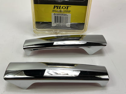 07-12 Silverado Sierra Front Door Handle Covers, Chrome Plated Stainless Steel