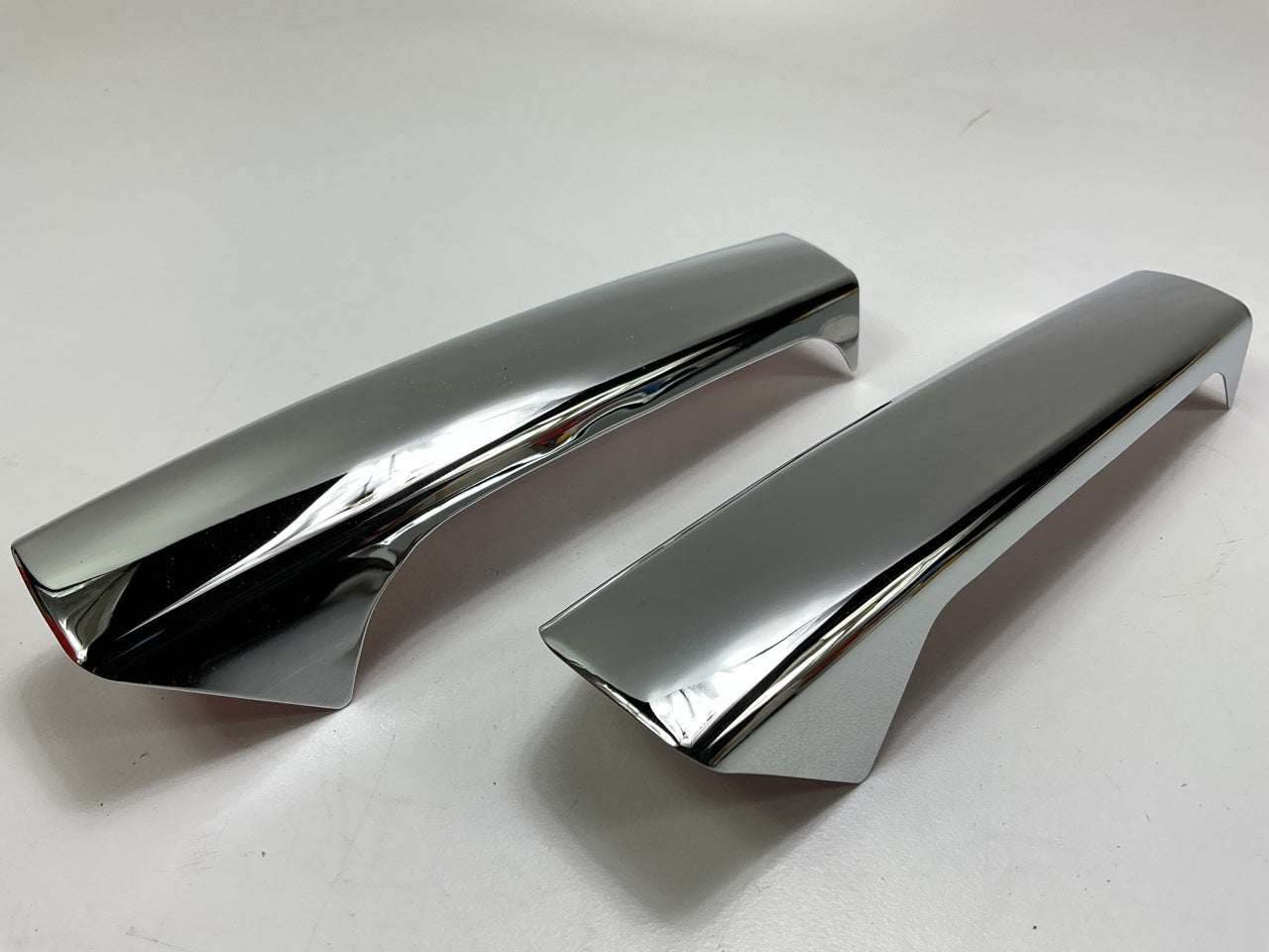 07-12 Silverado Sierra Front Door Handle Covers, Chrome Plated Stainless Steel