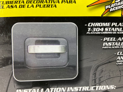 Pilot SDH203C - Exterior Door Handle Chrome Covers, 2-Piece, 2005-2008 Ford F150