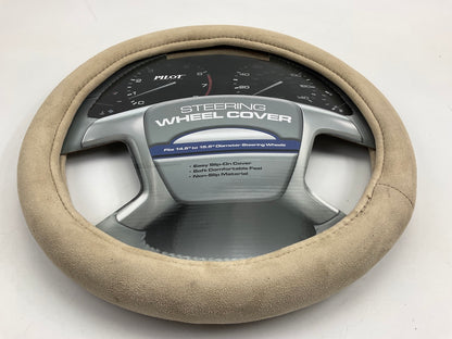 Pilot SW-206B Steering Wheel Cover For 14.5'' To 15.5'' Diameter - Tan