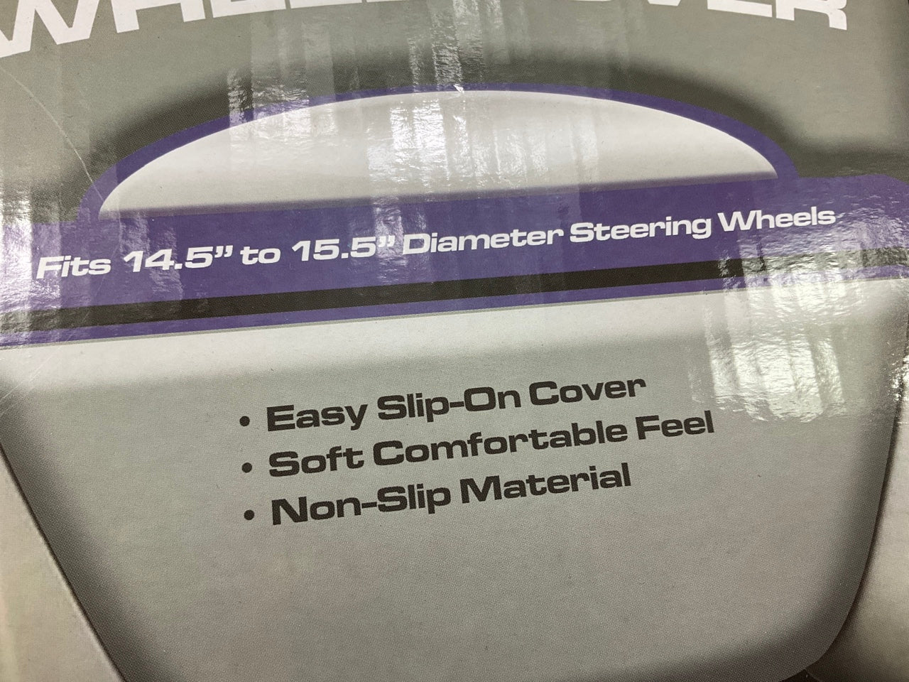 Pilot SW-217 Steering Wheel Cover Burlwood With Massage Grip - 14.5''-15.5'' Diam.