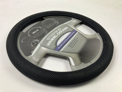 Pilot SW-221 Sport Mesh Black Steering Wheel Cover For 14-1/2''-15-1/2'' Diameter