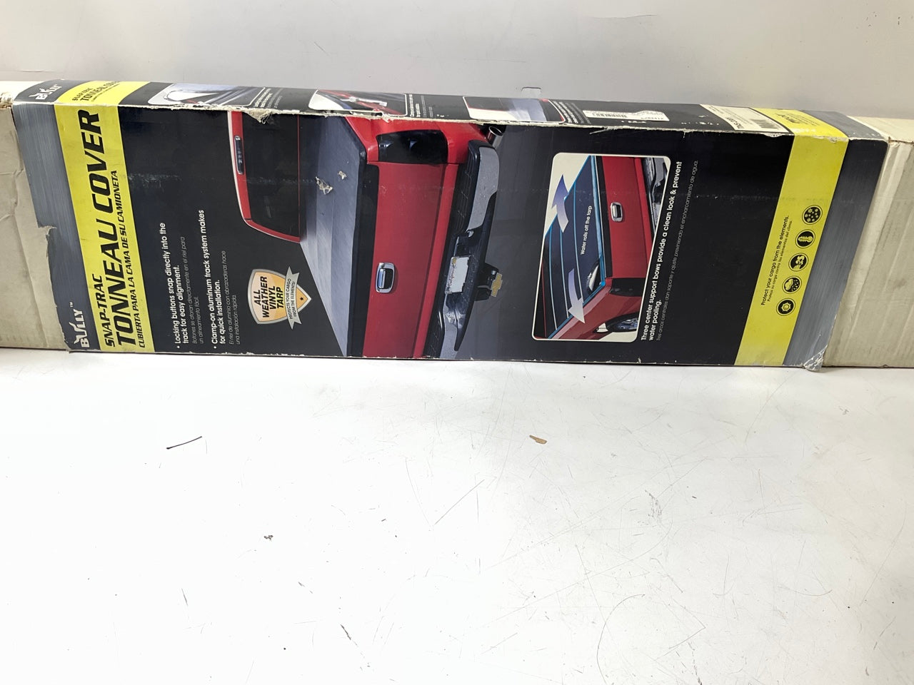 MISSING CLAMPS - Pilot TNS-2001 - Vinyl Tonneau Cover For 02-08 RAM W/ 6.3' BED