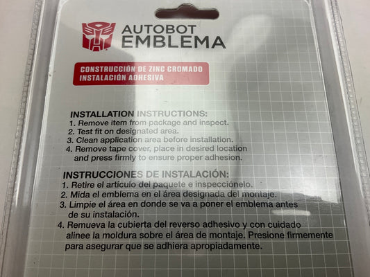 Pilot TRF-0302 AUTOBOT Transformers Head Emblem