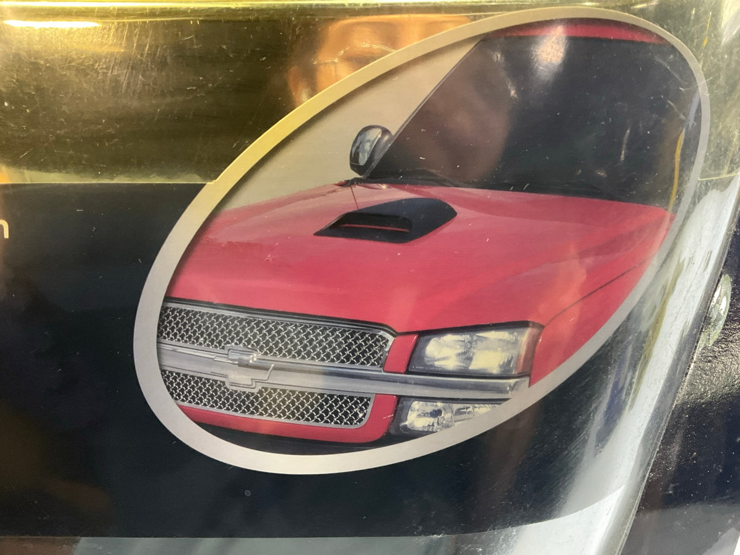 Pilot TT014C Vector Stick-on Chrome Plated, Universal-Fit Hood Scoop Vent