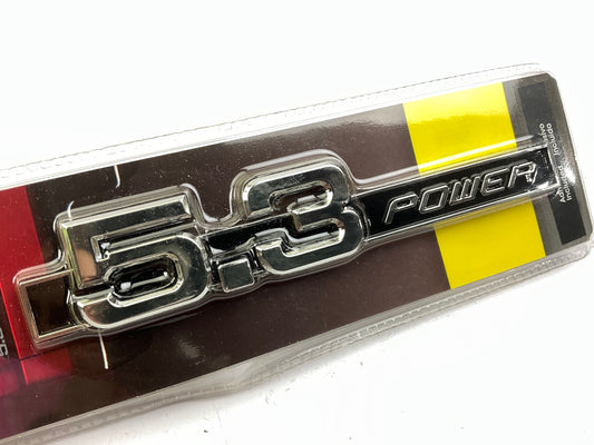 Pilot TT-101 ''5.3 Power'' Polished Emblem