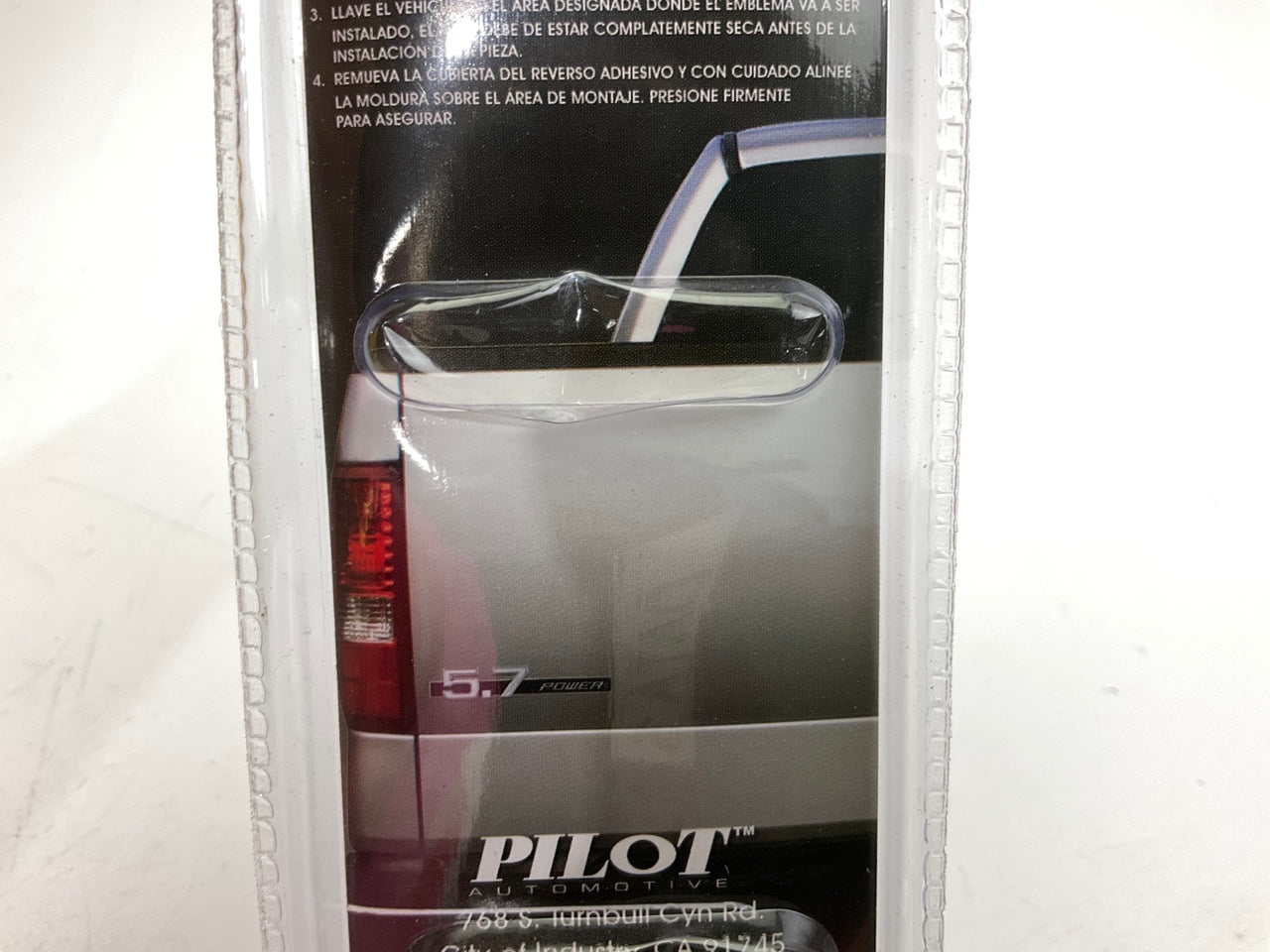 Pilot TT-104 ''5.7 Power'' Polished Emblem