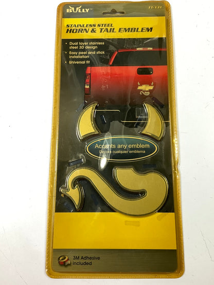 Pilot TT-131 Stainless Steel Horn & Tail Emblem