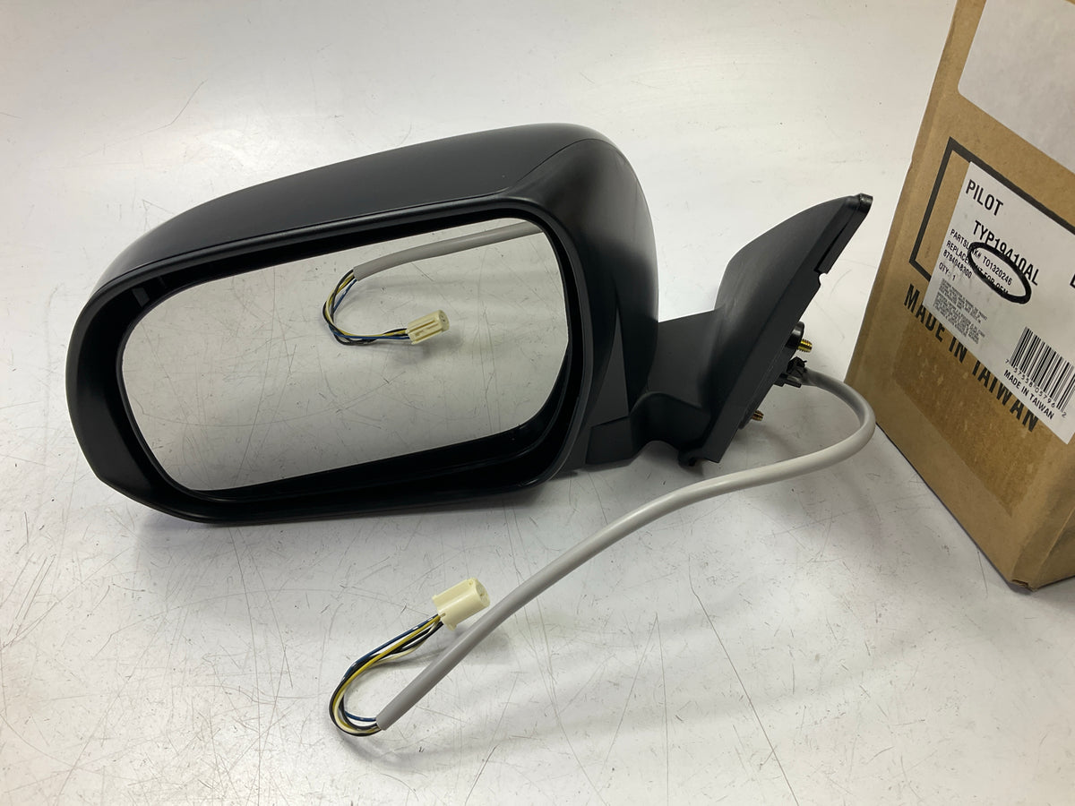 Pilot TYP19410AL Left Heated Mirror For 2008-2010 Toyota Highlander