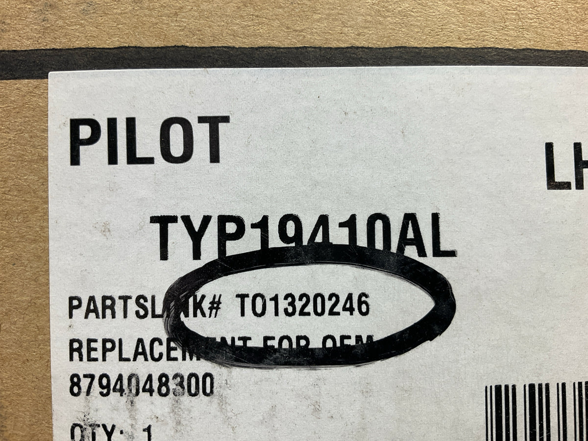 Pilot TYP19410AL Left Heated Mirror For 2008-2010 Toyota Highlander