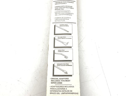 Pilot WBC-18CH - Charcoal Sports Blade Windshield Wiper 18'', W/ Adapters