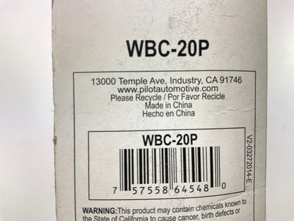 Pilot WBC-20P Windshield Wiper Blade - Pink - 20''