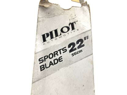 Pilot WBC-22CH Windshield Wiper Charcoal Sports Blade, Black. 22''