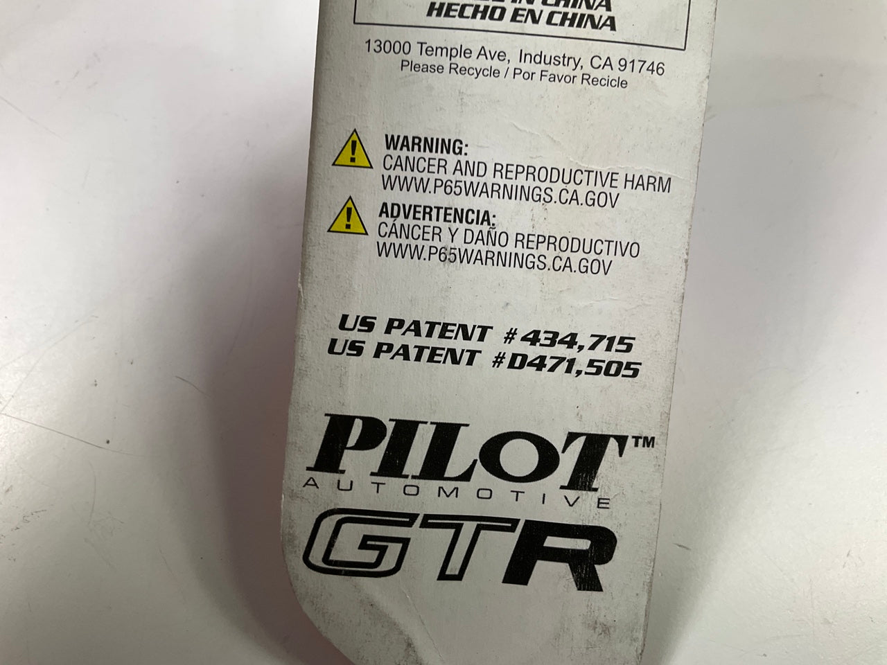 Pilot WBG-18C Chrome Windshield Wiper Blade 18''