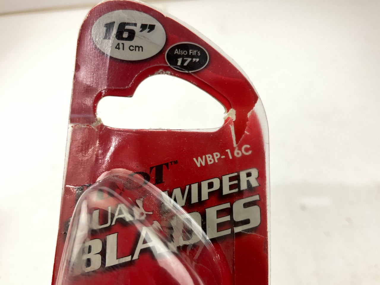 Pilot WBP-16C Arista Chrome Dual Windshield Wiper Blades, 16'' Universal Fit