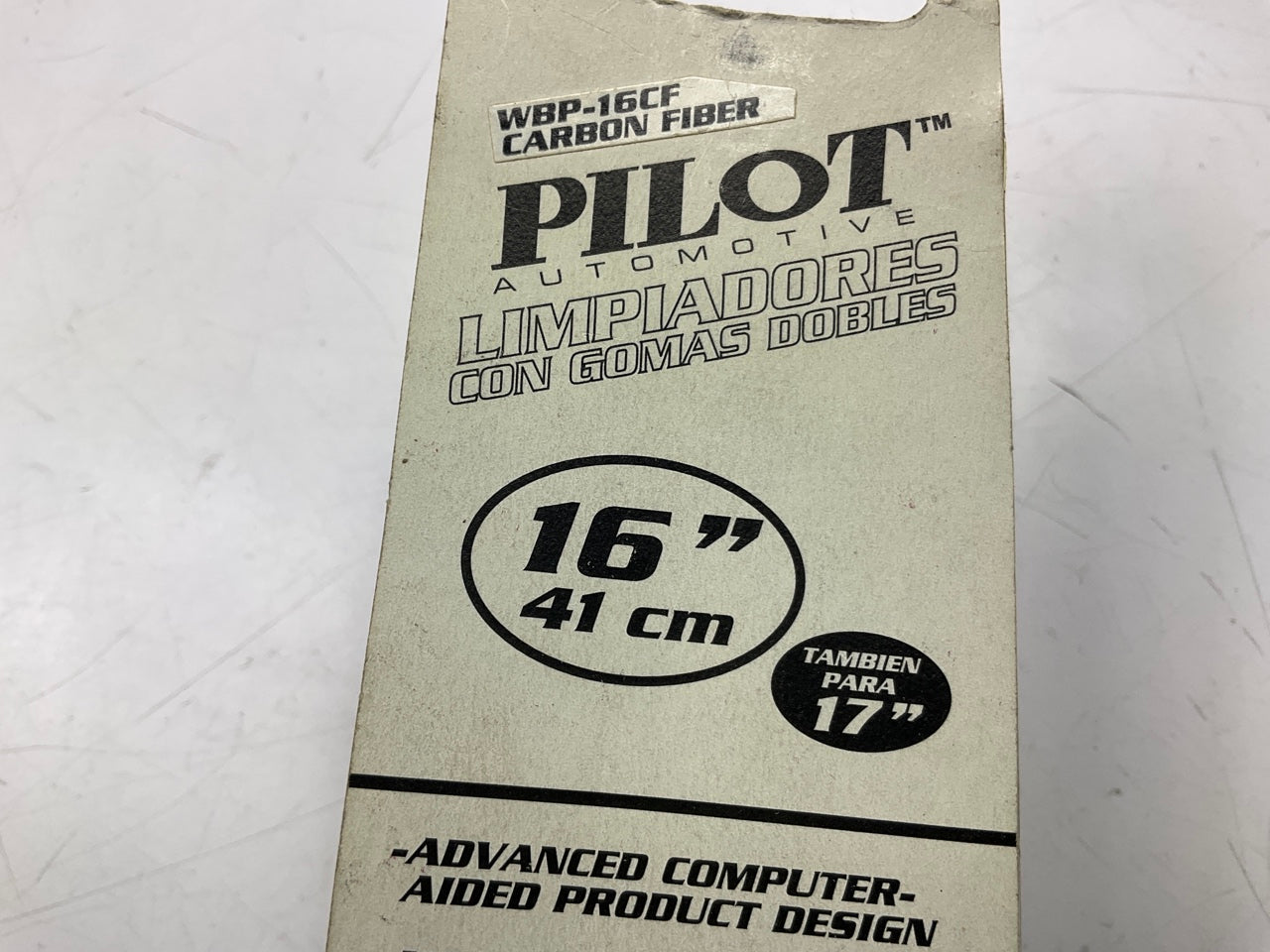 Pilot WBP-16CF Arista Carbon Fibe Windshield Wiper Blade, 16''