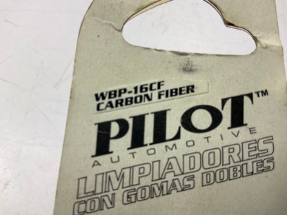 Pilot WBP-16CF Arista Carbon Fibe Windshield Wiper Blade, 16''